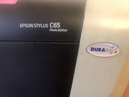 Цветной принтер epson Stylus C65 photo edition