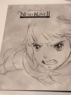 Диорама и виниловая пластинка Ni No Kuni 2