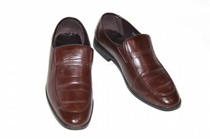 Кожаные мужские туфли