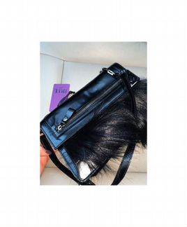 Irfe, оригинал, роскошная сумка с мехом