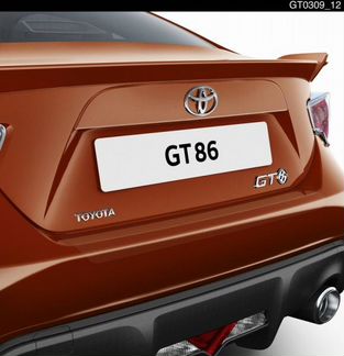 На GT86 Защитная пленка на задний бампер