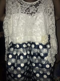 Нарядное платье 128