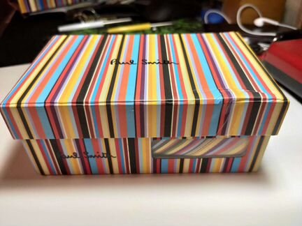 Галстук, платок, запонки Paul Smith комплект