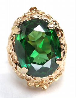 Крупное золотое кольцо 585 пробы