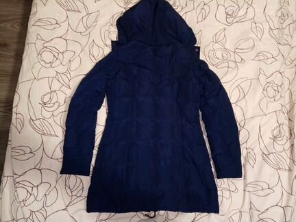 Пуховик черный женский Zara. Р-М
