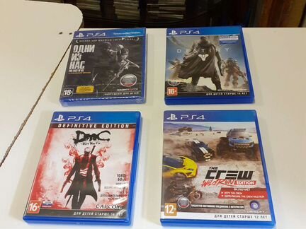 DMC Devil May Cry и др. диски Sony PS4