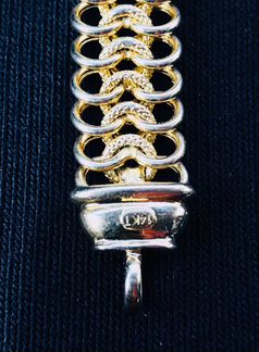 Золотой браслет Sharm Italy / 14 карат / 12,85 гра