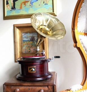 Граммофон механический рабочий