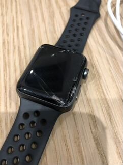 Часы apple watch 3 сломанные