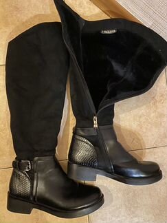 Зимние ботфорты