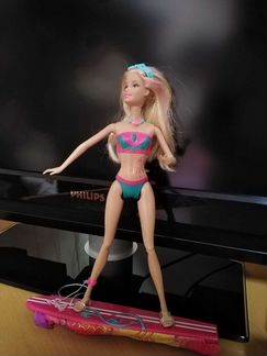 Барби русалка - на сёрфе