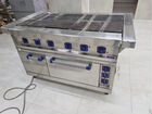 Электрическая плита с духовым шкафом бу для столов