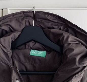 Куртка Benetton р.42-44 цвет шоколада