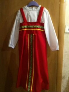 Праздничный русский народный костюм для девочки