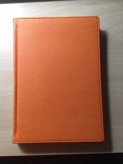 Ежедневник датированный 2021 оранжевый, А5