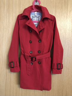 Плащ Zara красивый красный