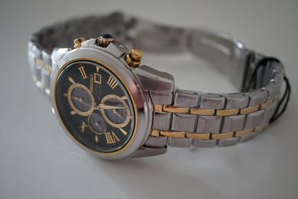 Seiko новый роскошный хронограф-будильник