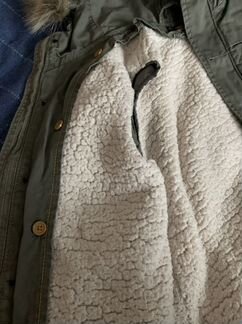 Парка Zara Зара 86см детская Хаки