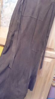 Жилет Франкония из замши и юбка