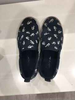 Слипоны lacoste 31 размер оригинал