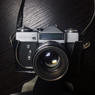 Zenit- E с объективом Helios-44