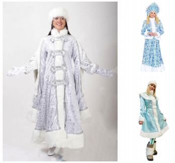 Костюмы Деда Мороза и Снегурочки