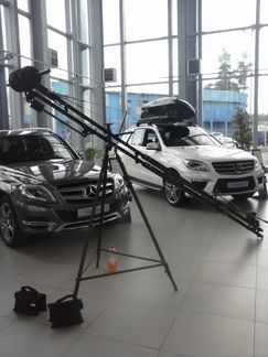 Операторский Кран 3 метра для легких камер до 5кг