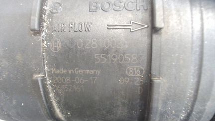 Расходомер Saab 9-3, 2008