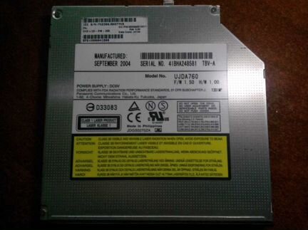 DVD приводы для ноутбуков ujda760
