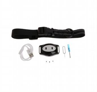 Ошейник c GPS трекером для собак и кошек. Новый