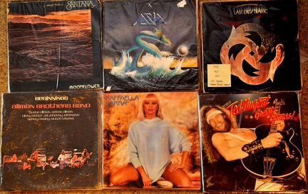 Виниловые пластинки из США