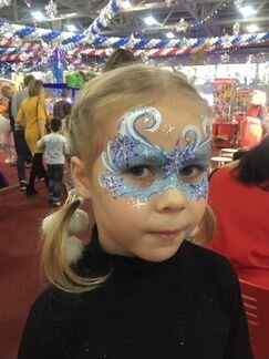 Аквагрим и прически на День Рождения