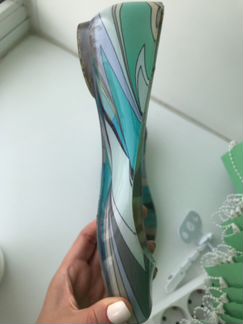 Балетки мыльницы Emilio Pucci