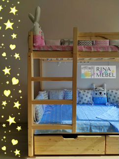 Кровать двухъярусная Arnia