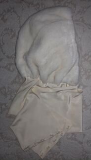 Капюшон шапка норка новый