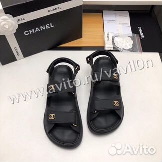 Сандалии Chanel