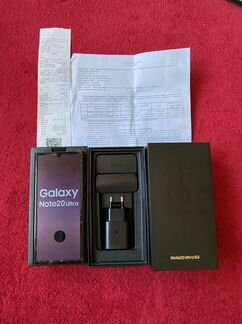 Samsung Note 20 Ultra 5G 512 Рст чек из Самсунга