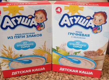 Каши Агуша 4 шт