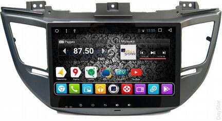 Магнитола Hyundai Tucson 16+ Android 7.1 Экран 10