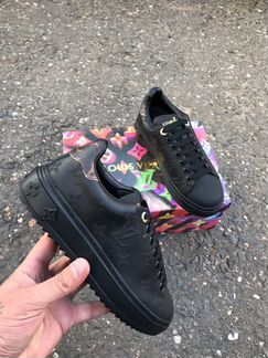 Кеды Louis Vuitton Time Out черные