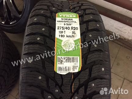 Шины 265/40 R21 зима Nokian Audi SQ5 Tesla Model X