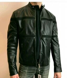 Кожаная куртка bikkembergs