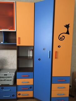 Стенка для детской комнаты