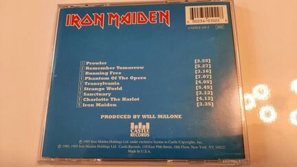 CD Iron Maiden. 1980. USA
