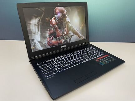 Игровой ноутбук MSI i7 16GB GTX