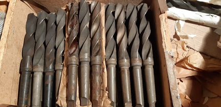 Сверло СССР ф30,5 с коническим хвостовиком