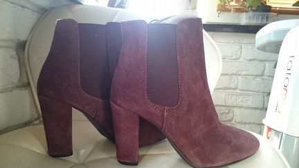 Ботильоны esmara p.38 новые замша