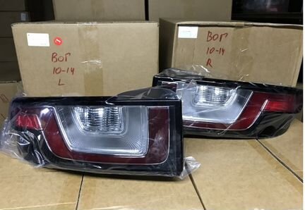 Range Rover Evoque фонари задние (правый левый)