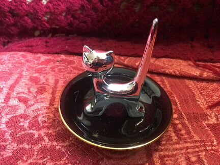 Подставка для украшений «Кошка» 10’10 см