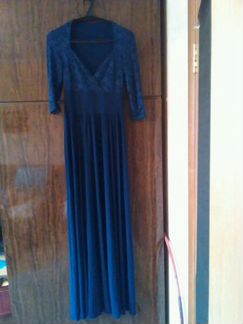 Платье в пол новое (обмен)